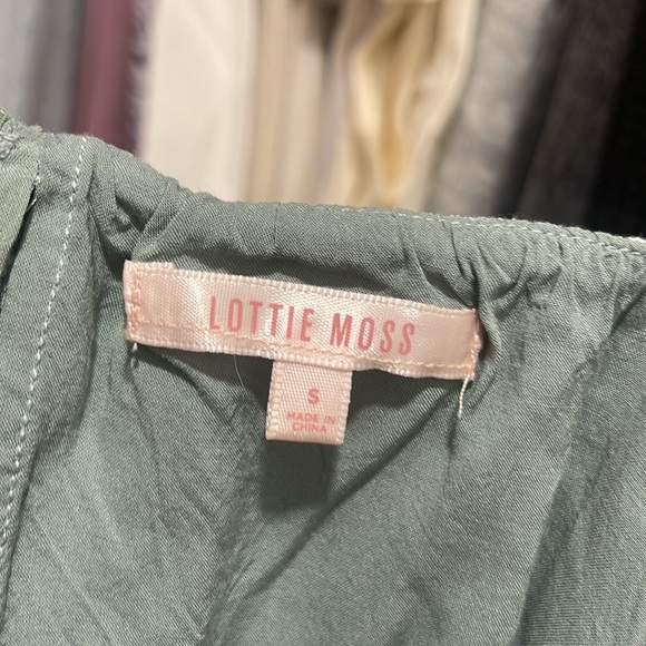 Sage Green Floral Crop Top by Lottie Moss from Pacsun - Picture 4 of 4